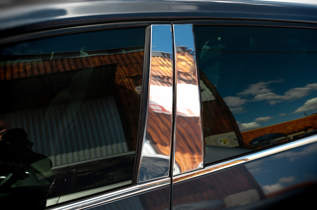 Stainless Steel Door Pillar Trim for Renault Megane IV 2016-2025 - image 2