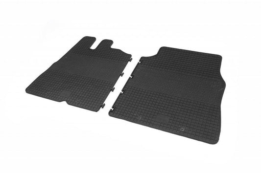 Rubber mats (2 pieces, Polytep) for Citroen Jumper 1995-2006 - Reelken Auto