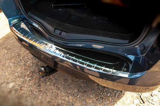 Rear bumper trim Carmos (SW, stainless) for Renault Megane IV 2016-2025 - Reelken Auto