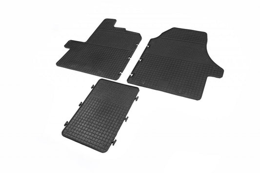 Rubber Floor Mats (2 pcs, Polytep) for Citroen Jumper 2007-2025 - image 1