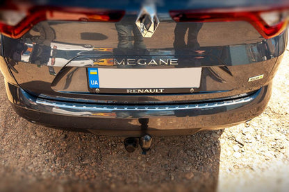 Rear bumper trim Carmos (SW, stainless) for Renault Megane IV 2016-2025 - Reelken Auto