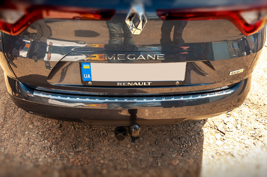 Rear bumper protector Carmos (SW, stainless steel) for Renault Megane IV 2016-2025 - image 5