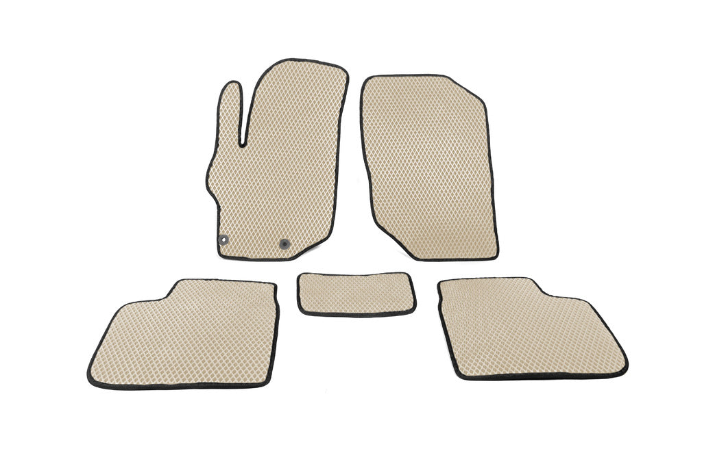 EVA Floor Mats (Beige) for Citroen C-Elysee 2013-2022 - image 1
