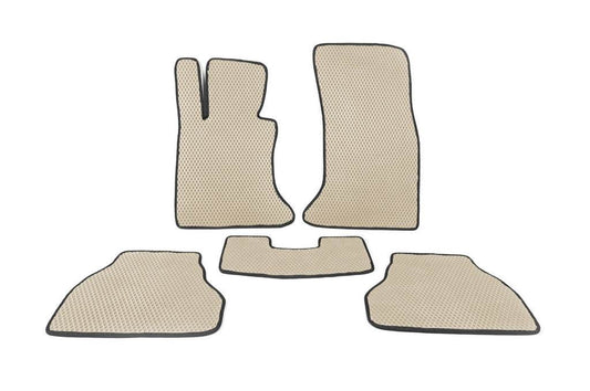 EVA mats (beige) for BMW 5 series E-60/61 2003-2010 - Reelken Auto