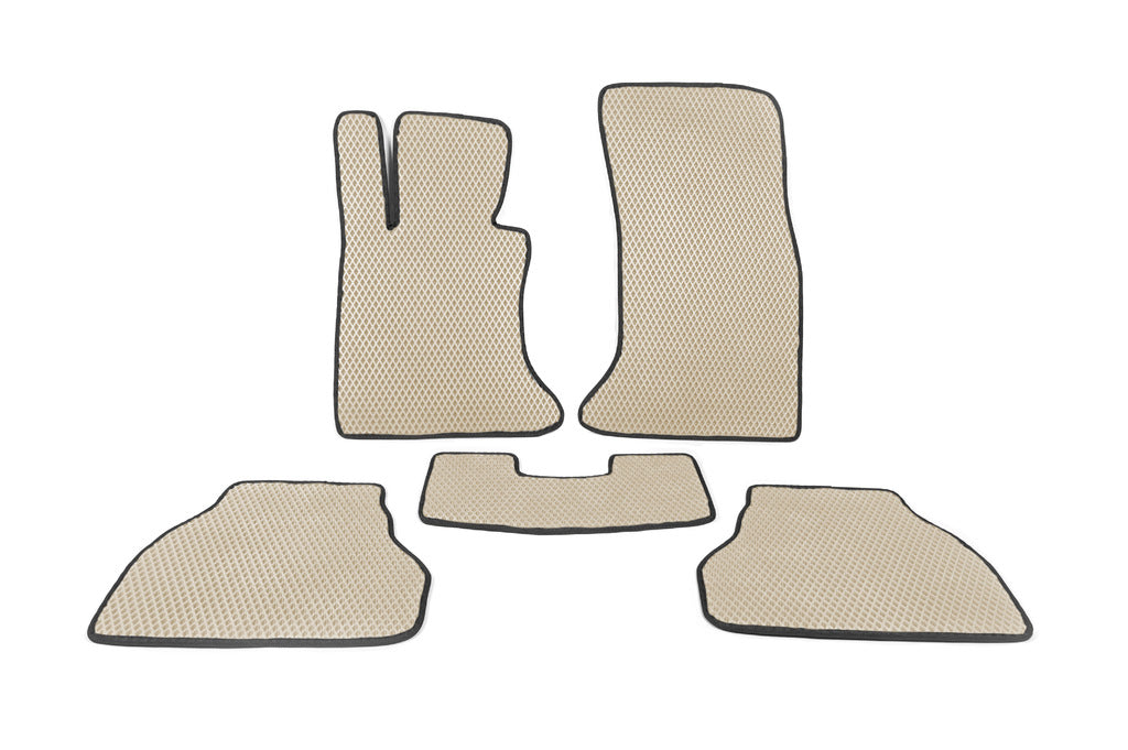 EVA Floor Mats (Beige) for BMW 5 Series E60/E61 2003-2010 - image 1