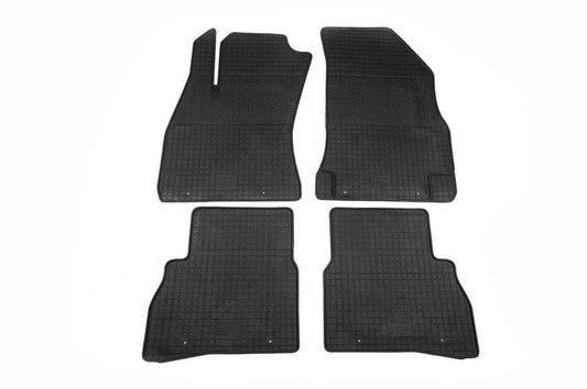Rubber mats (4 pieces, Polytep) for Opel Combo 2012-2018 - Reelken Auto