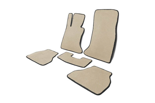 EVA mats (beige) for BMW 5 series E-60/61 2003-2010 - Reelken Auto
