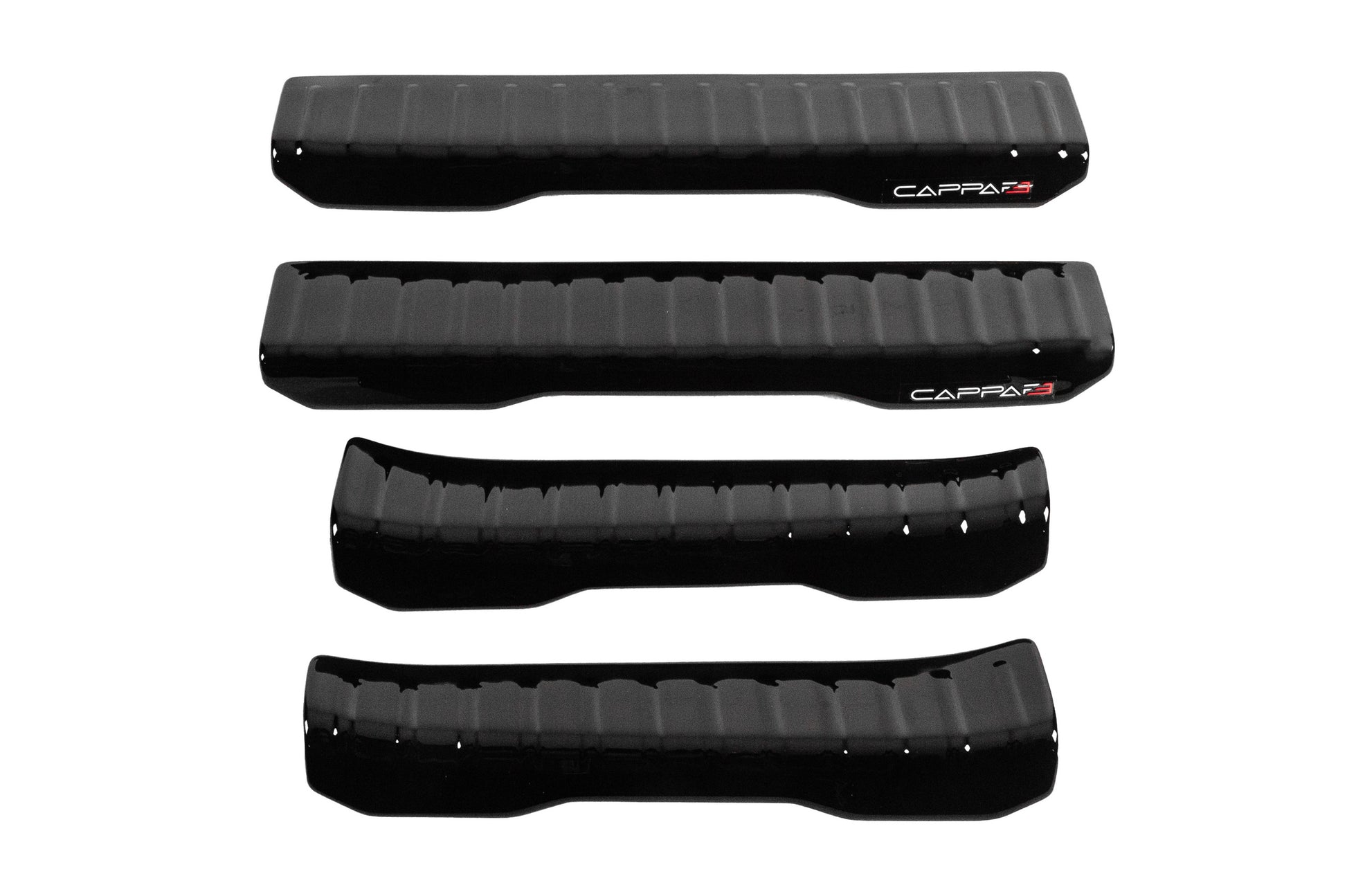 EuroCap inner door sill covers (Gloss, 4 pcs, ABS) for Dacia Duster 2024- - image 2