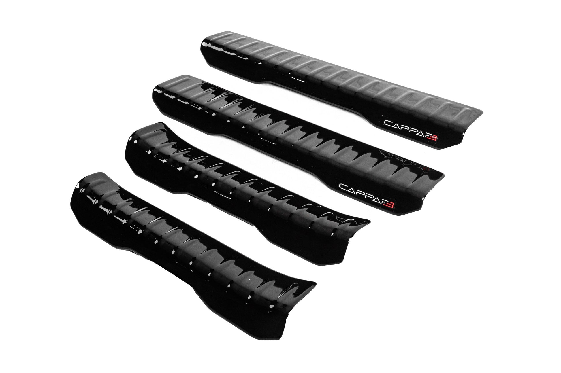 EuroCap inner door sill covers (Gloss, 4 pcs, ABS) for Dacia Duster 2024- - image 3