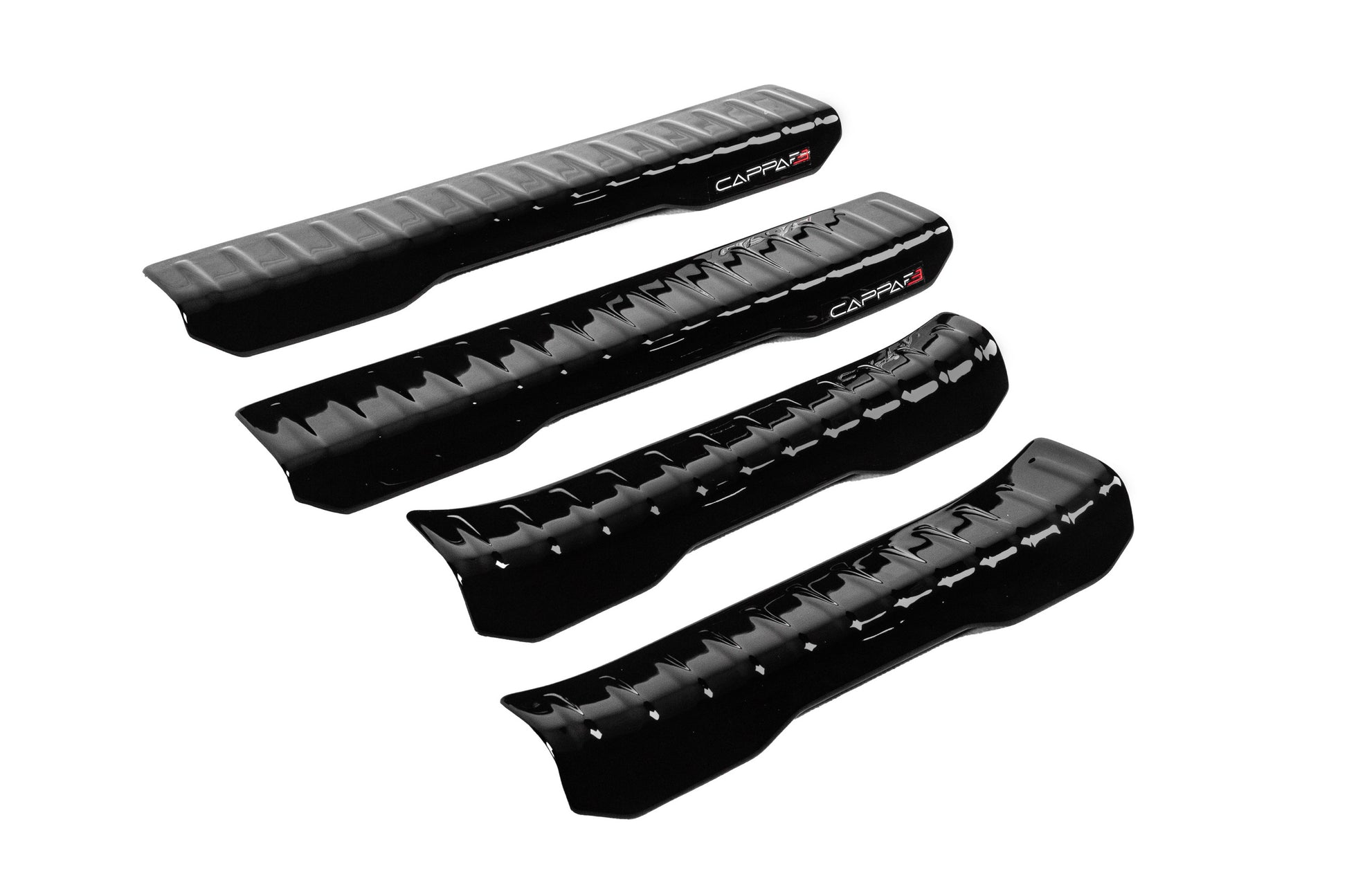 EuroCap inner door sill covers (Gloss, 4 pcs, ABS) for Dacia Duster 2024- - image 4