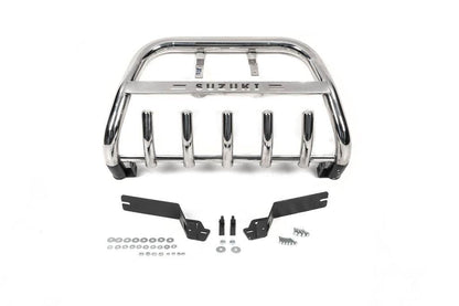 The WT004 bumper guard (stainless) for Suzuki Grand Vitara 2005-2017 - Reelken Auto