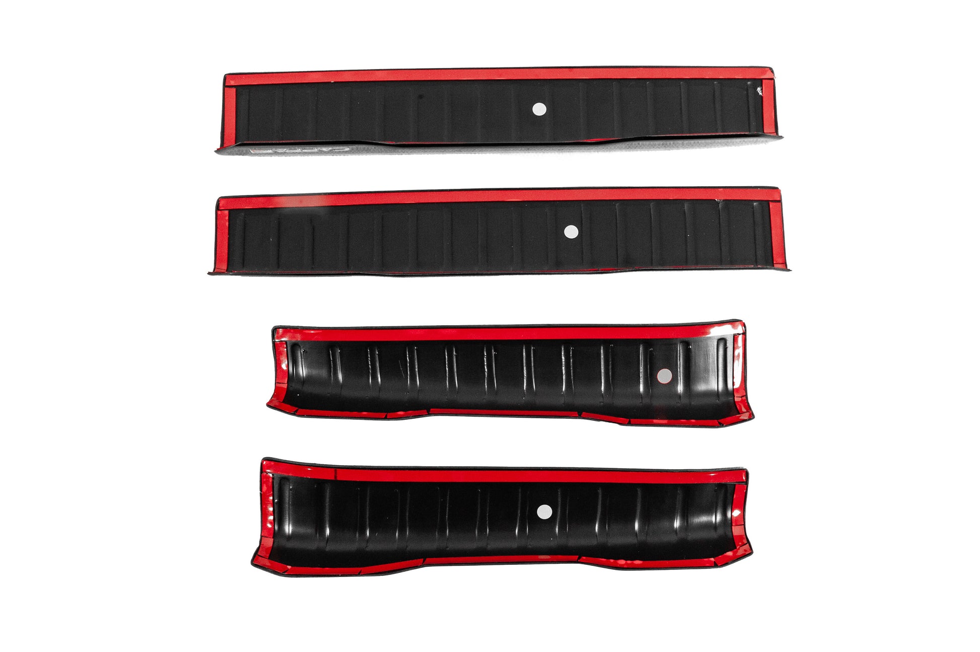 EuroCap inner door sill covers (Gloss, 4 pcs, ABS) for Dacia Duster 2024- - image 5