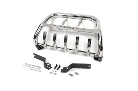 The WT004 bumper guard (stainless) for Suzuki Grand Vitara 2005-2017 - Reelken Auto