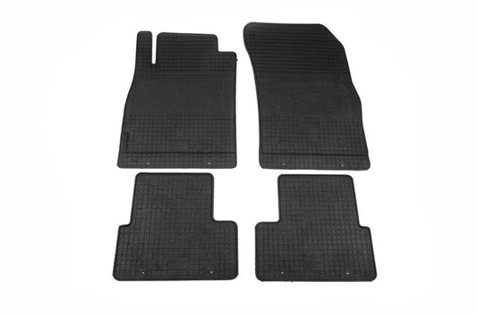 Rubber Floor Mats (4 pcs, Polytep) for Opel Zafira C Tourer 2011-2019 - image 2