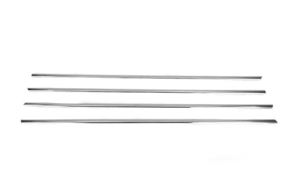 Glass edging (stainless) for BMW 3 series F-30/31/34 2012-2019 - Reelken Auto