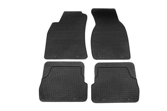 Rubber mats (4 pieces, Polytep) for Audi A6 C5 1997-2001 - Reelken Auto