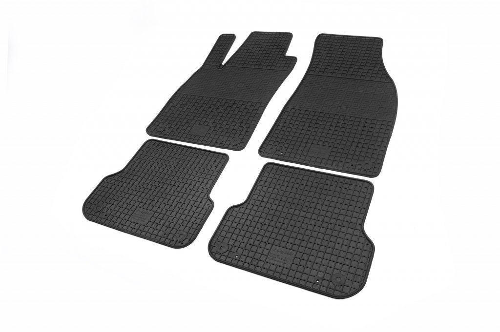 Rubber Floor Mats (4 pcs, Polytep) for Audi A4 B7 2004-2008 - image 1