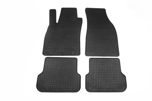 Rubber mats (4 pieces, Polytep) for Audi A4 B7 2004-2008 - Reelken Auto