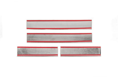 Carmos Door Sill Protectors (4 pcs, Stainless Steel) for Renault Captur 2013-2019 - image 3