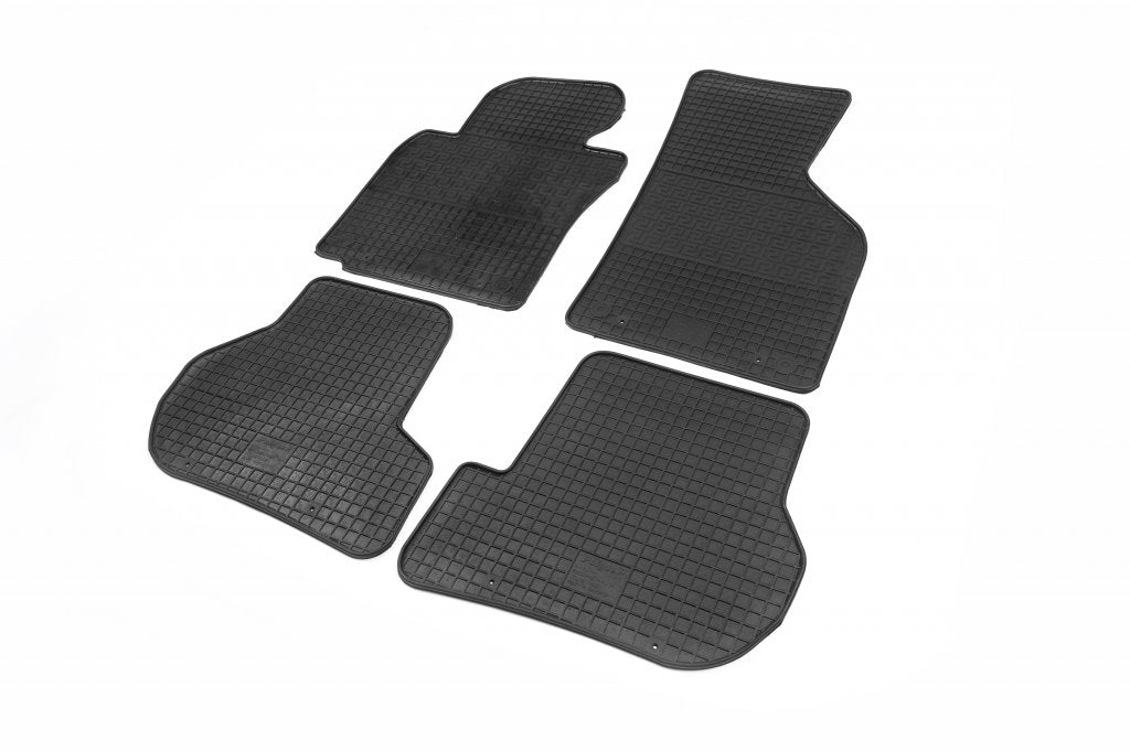 Rubber Floor Mats (4 pcs, Polytep) for Skoda Octavia II A5 2006-2010 - image 1