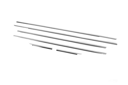 Lower glass moldings (stainless) for Audi A3 2003-2012 - Reelken Auto
