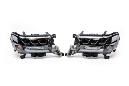 Front Headlights 2016+ (LX-Design) for Toyota Land Cruiser 200 2007-2021 - image 1