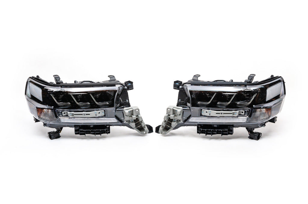 Front Headlights 2016+ (LX-Design) for Toyota Land Cruiser 200 2007-2021 - image 1