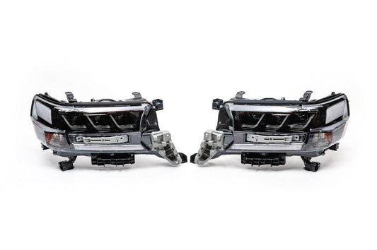 Front lights 2016+ (LX-Design) for Toyota Land Cruiser 200 - Reelken Auto