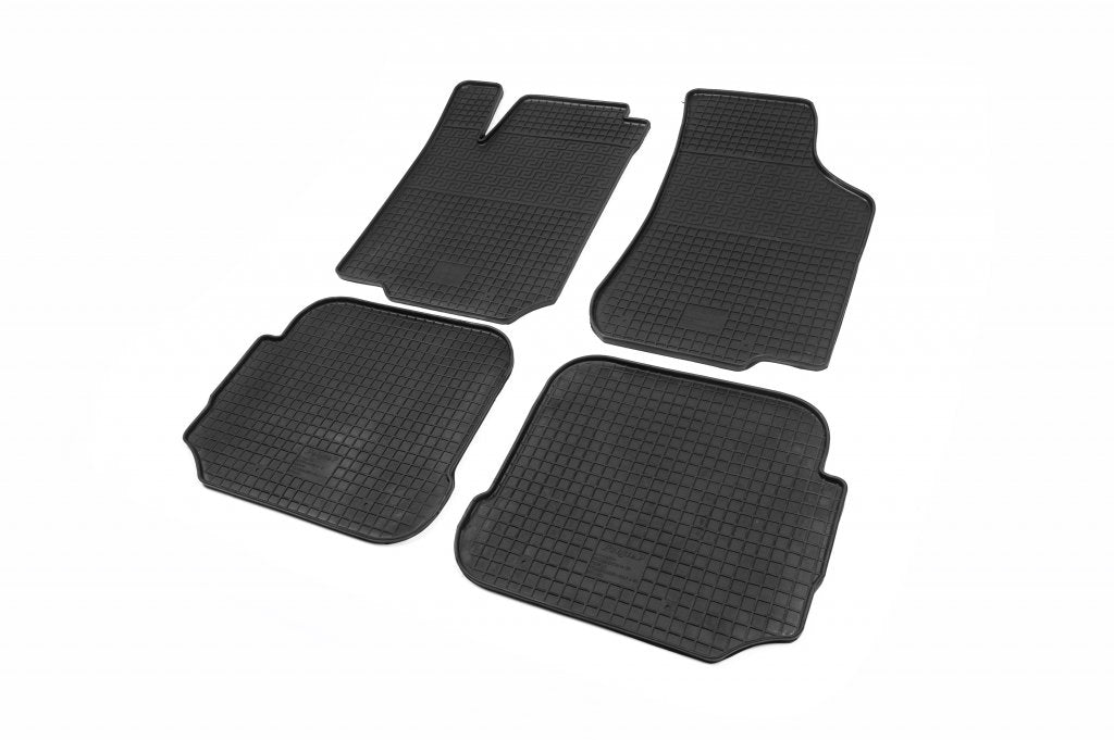Rubber Floor Mats (4 pcs, Polytep) for Volkswagen Golf 4 1997-2006 - image 1
