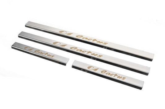 Carmos sill plates (4 pcs., stainless steel) for Citroen Cactus - image 2