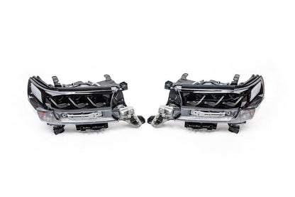 Front lights 2016+ (LX-Design) for Toyota Land Cruiser 200 - Reelken Auto