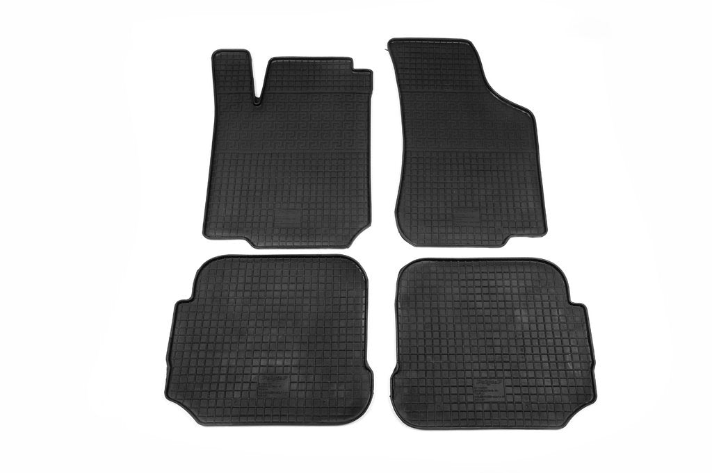 Rubber Floor Mats (4 pcs, Polytep) for Volkswagen Bora 1998-2004 - image 2