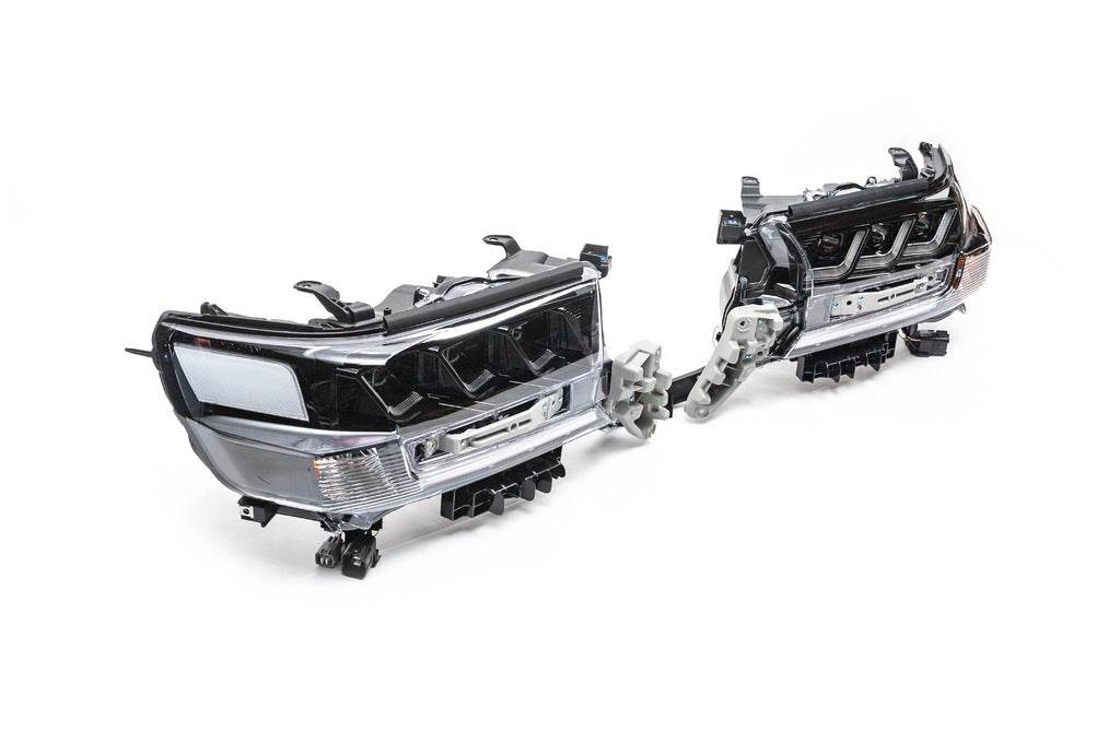 Front lights 2016+ (LX-Design) for Toyota Land Cruiser 200 - Reelken Auto