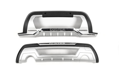 Front and rear bumper extensions (2 pcs) for Renault Duster 2018-2024 - image 3