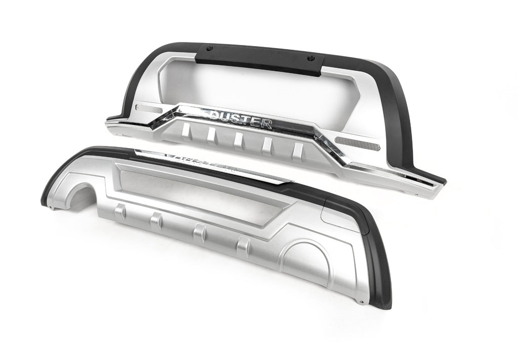 Front and rear bumper extensions (2 pcs) for Renault Duster 2018-2024 - image 4