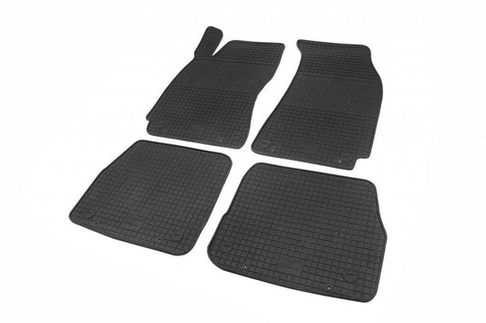 Rubber mats (4 pieces, Polytep) for Skoda Superb 2001-2009 - Reelken Auto