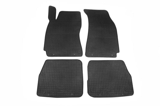 Rubber mats (4 pieces, Polytep) for Skoda Superb 2001-2009 - Reelken Auto