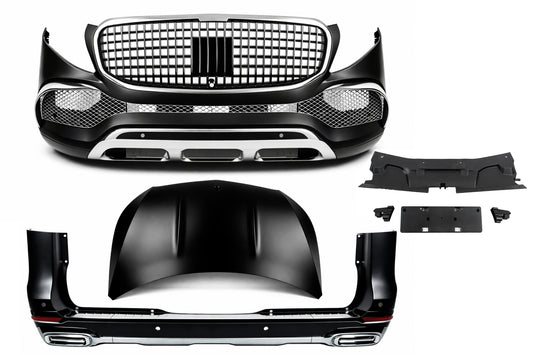 Body Kit Set (Maybach Type-GLS, with Hood) for Mercedes Vito/V-class W447 2014- - image 2