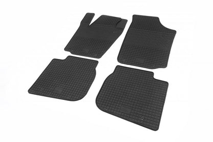 Rubber Floor Mats (4 pcs, Polytep) for Skoda Rapid 2012-2019 - image 1