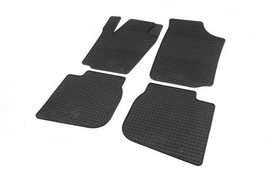 Rubber Floor Mats (4 pcs, Polytep) for Skoda Rapid 2012-2019 - image 1