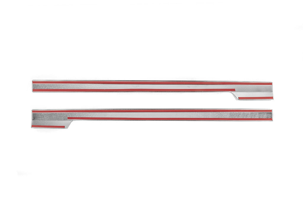 Sliding door molding (stainless steel) for Ford Courier 2023- year - image 3