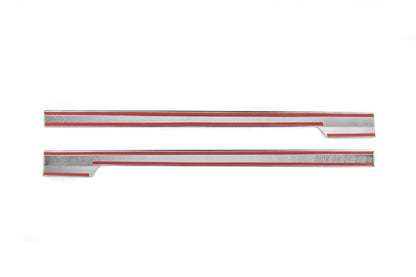 Sliding door molding (stainless steel) for Ford Courier 2023- year - image 3