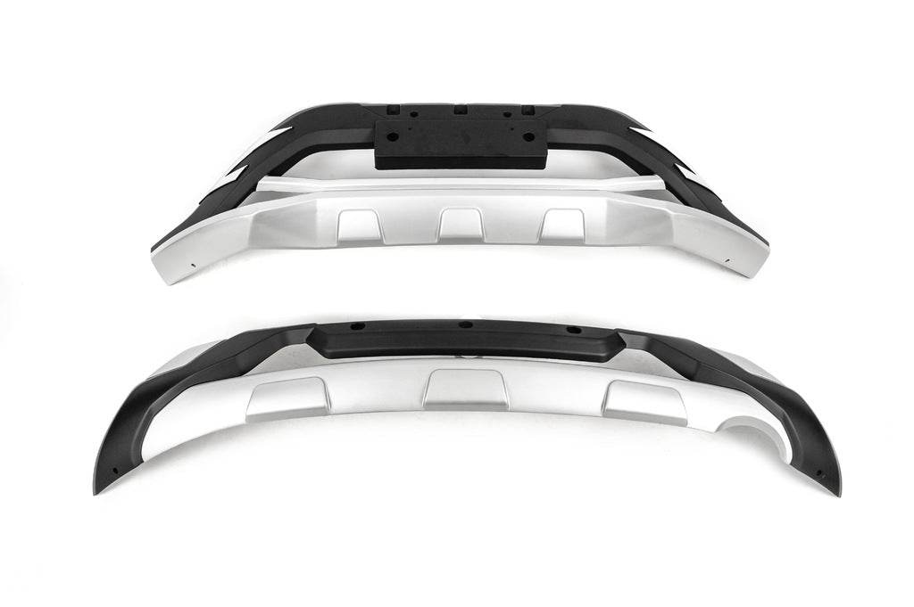 Front and rear skid plates 2015-2016 (2 pcs) for Honda CRV 2012-2016 - Reelken Auto