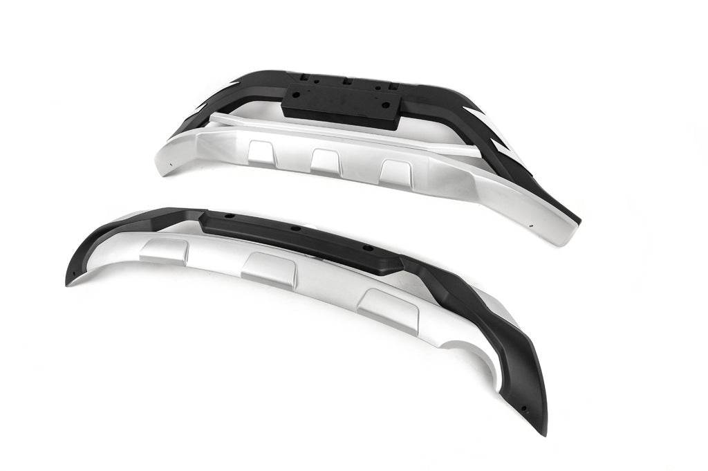 Front and rear skid plates 2015-2016 (2 pcs) for Honda CRV 2012-2016 - Reelken Auto