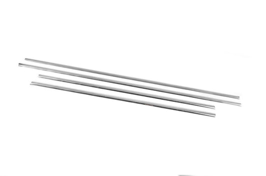 Window edging (4 pcs, stainless steel) for Renault Scenic/Grand 2009-2016 - image 2
