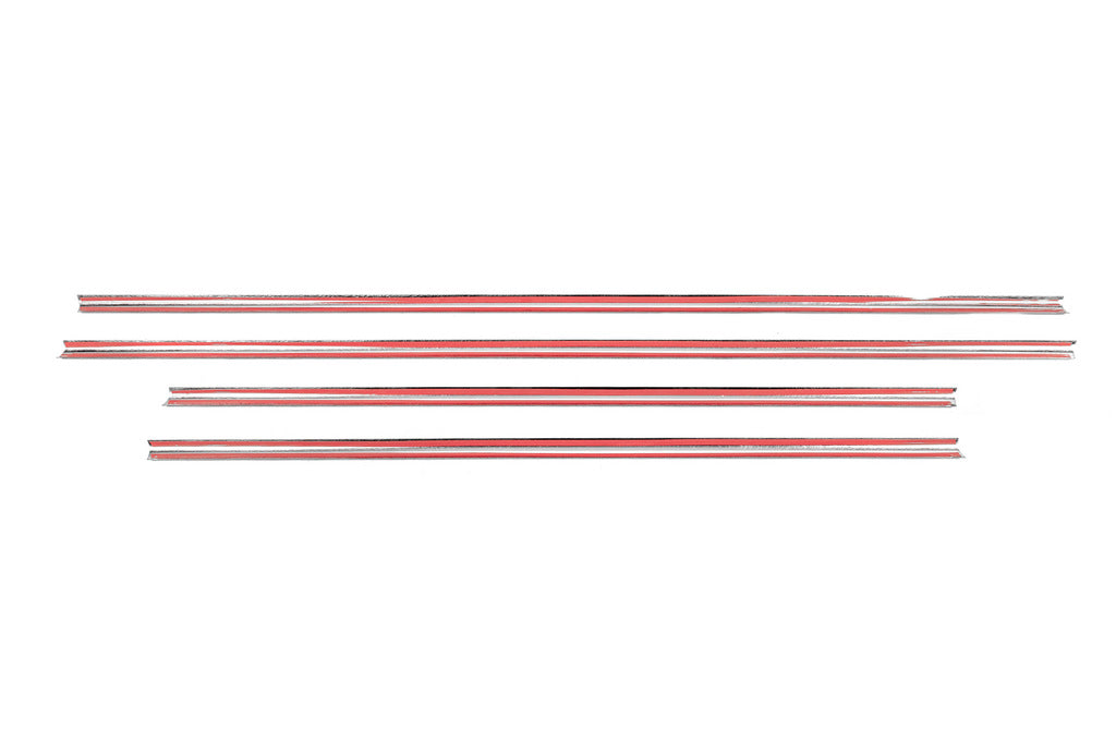 Window edging (4 pcs, stainless steel) for Renault Scenic/Grand 2009-2016 - image 3