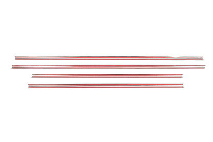 Window edging (4 pcs, stainless steel) for Renault Scenic/Grand 2009-2016 - image 3