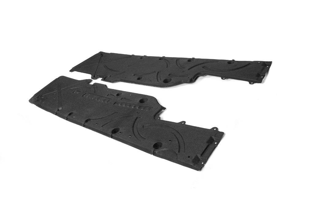 Protection of the bottom of the car (2 pcs., Long) for Mercedes S-class W221 - Reelken Auto