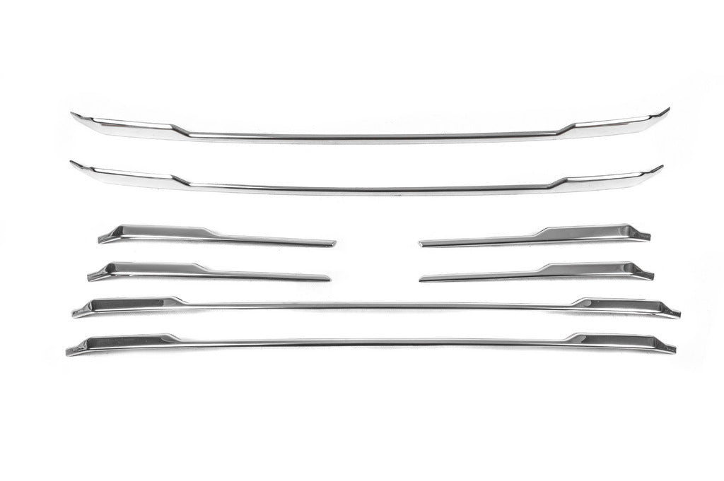 Chrome Grille Covers (Stainless Steel) for Ford Courier 2023- - image 2