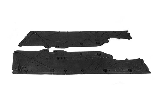 Protection of the bottom of the car (2 pcs., Long) for Mercedes S-class W221 - Reelken Auto